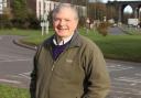 GRATEFUL: Alan Amos is looking forward to the next four years despite being the only Tory councillor on the council