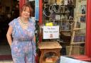 HISTORY: Script Haven's Leena Batchelor celebrates her bookshop receiving a blue plaque in honour of Charles Dickens' visit