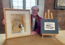 The work of Christine Benson, artist and co-organiser of the event, will be on display at St Martin's Church in Holt