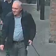 Police have released a CCTV image of a man believed to be connected to an assault at Worcester Foregate Street Station