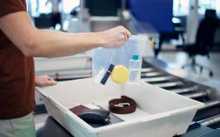 It's important to know the airport's hand luggage and security rules before you fly