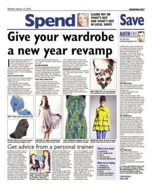 Give your wardrobe a new year revamp