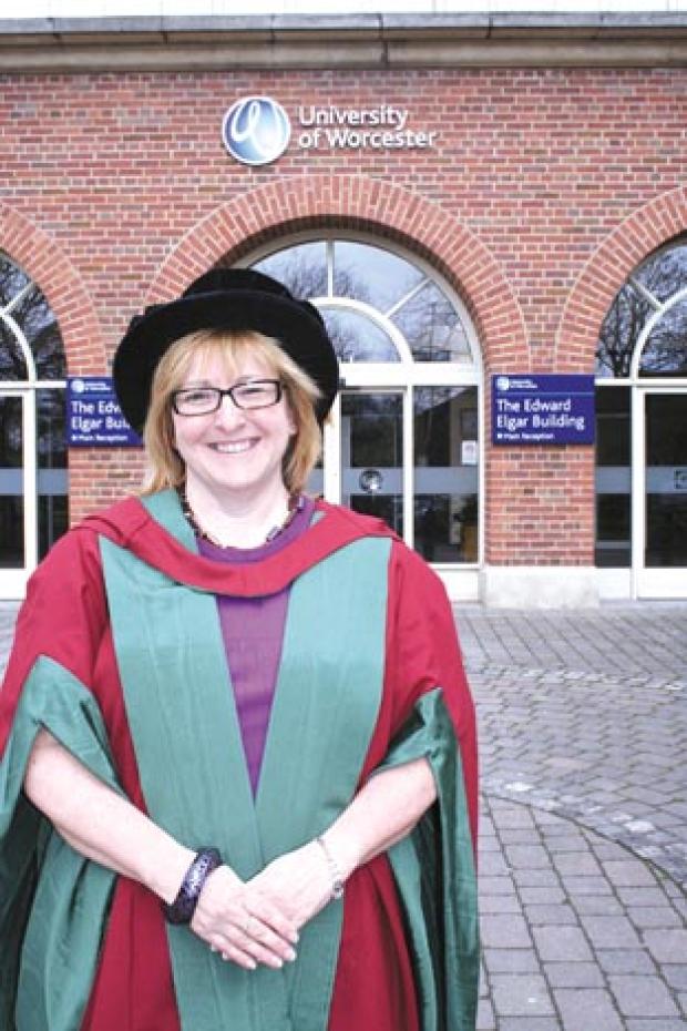 DEMENTIA CARE: Professor Dawn Brooker gave lecture.