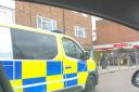 RESPONSE: The group ran away when a West Mercia Police van arrived at Cranham Parade shops in Cranham Drive, Warndon, Worcester