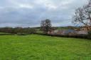 REJECTED: A view of the proposal site in Abberley