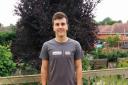 RUNNING FOR CHARITY BID: Sam Carey who is tackling the Worcester City 10K race