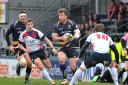 SAM SMITH: Scored a try for Warriors against Yorkshire Carnegie and also set one up.