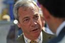 FARAGE: Asked to cough up a cool £5,000
