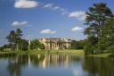 The south front of the house seen over the lake at Croome Park. Capability Brown remodelled the exterior facades of the house in Classical Palladian style, and added wings to the east and west in 1752. Picture courtesy of the National Trust.