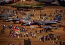 Crowds at the Royal International Air Tattoo in 2022