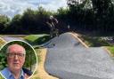 County councillor Richard Morris has voiced his support for a petition to build a pump track in Droitwich. A similar track was opened in Wychbold at the end of June