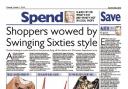 Shoppers wowed by Swinging Sixties style