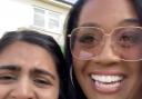Alison Hammond and a Worcester News reporter Shivani Chaudhari were in hysterics during a Facebook Live.