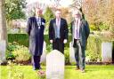 Vice Lord-Lieutenant Roger Brunt, Tom Wisniewski, and Mayor of Worcester Adrian Gregson. All photos Alan Bray & Tomasz Wisniewski