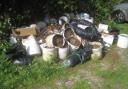 FLY-TIPPED: Cannabis plants were found on the side of a road in Kempsey.