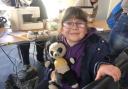 MEMORIES: Daphney Acock had her teddy, Panda Boy, mended more than once at the Worcester Repair Cafe.