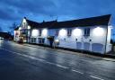 CHANGES: The Red Lion in Holt Heath has now been lit up