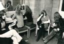 Girls at the Worcester youth centre after it opened in 1972