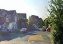 BURGLARY: One of the burglaries happened in Homestead Avenue in Warndon Villages in Worcester