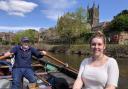 We went on the Cathedral Ferry which has been offering the best views of Worcester for centuries.