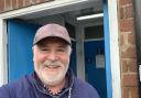 FEELING FLUSH: County councillor Martin Allen outside Upton's Lower High Street toilets which are getting a clean-up