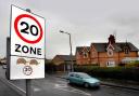 TRAFFIC CALMING: A 20mph sign in Bilford Road, Worcester