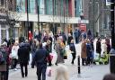 Worcester's busy High Street