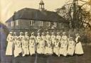 NURSES: VAD Nurses at Hartlebury- part of the exhibition 'A Happy Convalescence', which is being staged at the County Museum, Hartlebury Castle, as part of the Worcestershire World War One Hundred Project-Image courtesy of Worcestershire Archive and