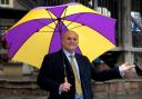 IT'S RAINING: Worcester-based MEP James Carver can't wait for the dole queue.