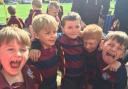 Evesham Rugby Club junior players. Picture: LUCY BILTCLIFFE