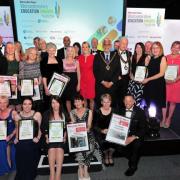 SMILES: The winners of the Worcester News Worcestershire Education Awards 2019. Pic Jonathan Barry 20.6.19