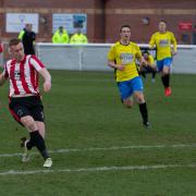 New striker: Jamie Lucas has joined Worcester Raiders from Evesham United. Picture: stuartpurfield.co.uk