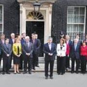 ANNOUNCEMENT: Prime Minister Gordon Brown in Downing Street