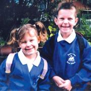TRAGEDY: Gabby Grady, who died after being pulled from a car that plunged into the river Avon, with her brother Ryan.
