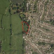 LOCATION: The proposed site for the 70-bed care home on the edge of Worcester