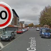 There have been calls to introduce a 20mph limit on Gresham Road in Dines Green