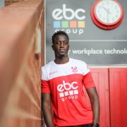 Yusifo Ceesay signs for Kidderminster Harriers from Alfreton Town.
