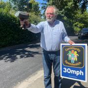 Nick Elt and other Swinton Lane residents have formed a Community Speed Watch group