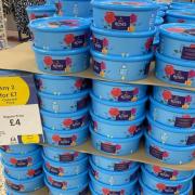 Boxes of Cadbury Roses chocolates spotted in Tesco, St Peter's