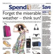 Forget the miserable weather – think sun!