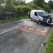 Concerns have been raised over the number of crashes and near misses on the A44 between Bromyard and Leominster