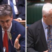 Why were some MPs, including Ed Miliband and Graham Stuart, wearing wheat at PMQs in Westminster today?