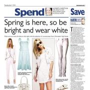 Spring is here, so be bright and wear white