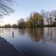 RISE: The River Severn has now burst its banks. Photo: Anil Patel