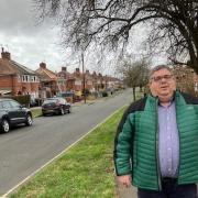 Cllr Richard Udall has found the funds to plant new trees in Woodstock Road