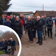 Worcestershire Ramblers were out in force at their annual general meeting (AGM).