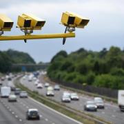 CLOCKED: The speeding offence was committed on the M5 northbound near Worcester - and the driver now faces a potential ban