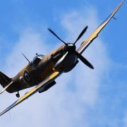 CANCELLED:  The Spitfire flypast was cancelled on Saturday afternoon
