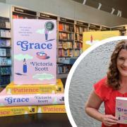 Victoria Scott's new novel 'Grace' is set in Malvern.