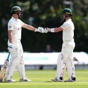 Report: Gareth Rodderick (left) and Jake Libby (right) earned Worcestershire a draw with Yorkshire